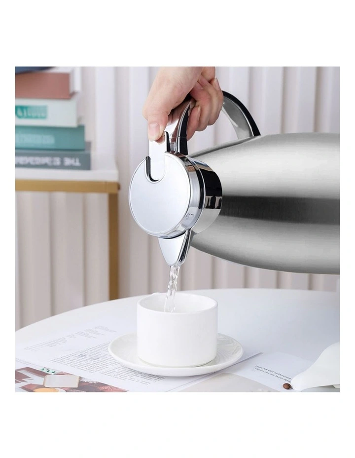 SOGA 2 Pack 2.3L Double-Wall Stainless Steel Vacuum Flasks - Silver image 4