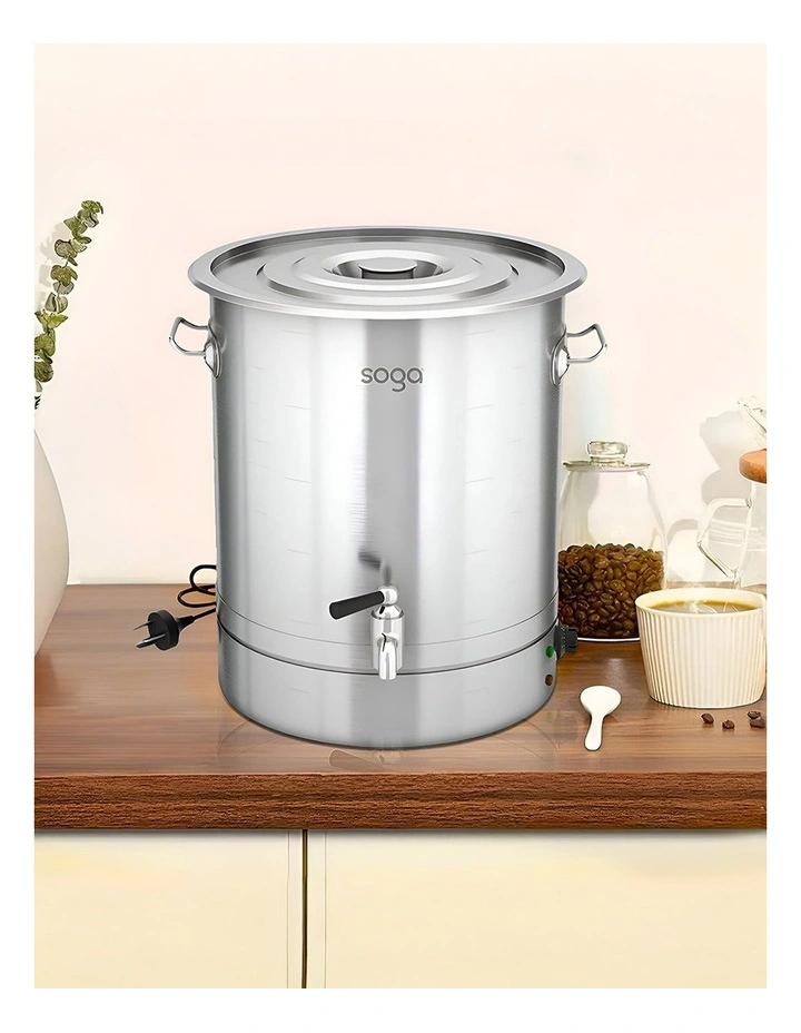 SOGA 21L 2200W Stainless Steel Commercial Hot Water Urn image 3