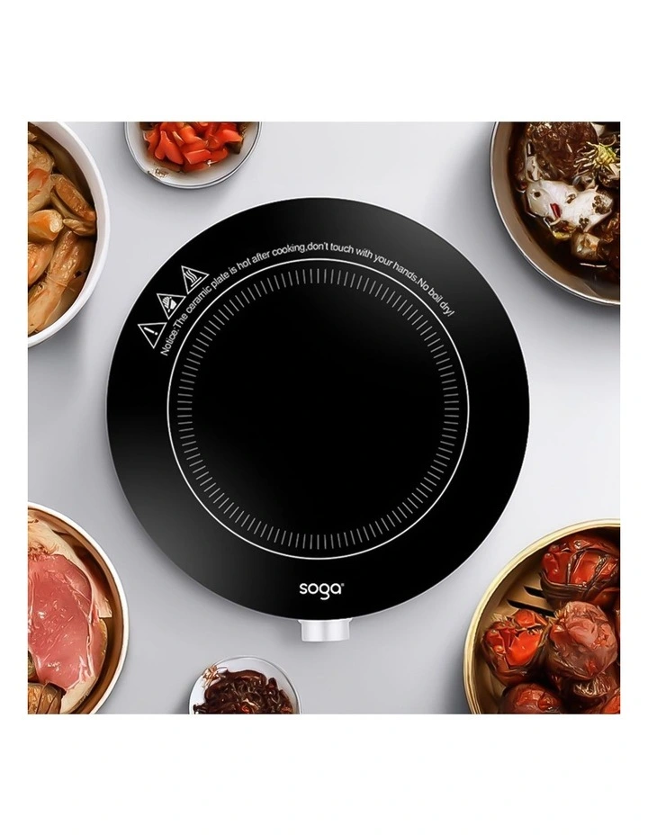 SOGA 2 Pack 26cm Portable Induction Cooktops image 2