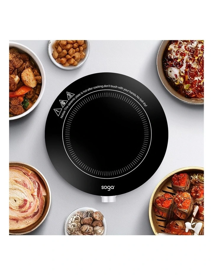 SOGA 2 Pack 26cm Portable Induction Cooktops image 3