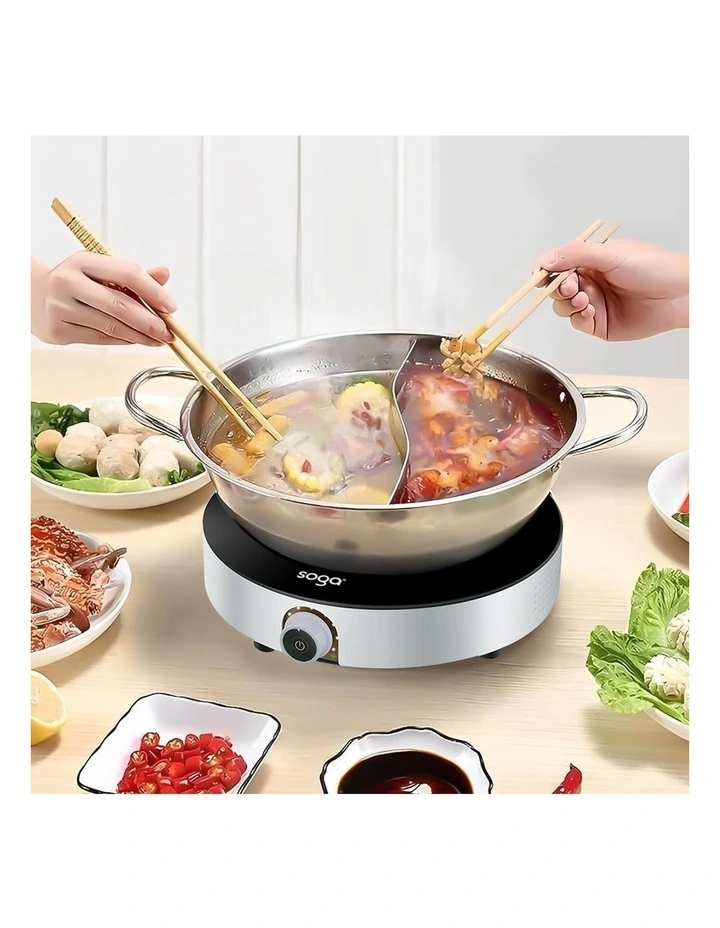 SOGA 2 Pack 26cm Portable Induction Cooktops image 4