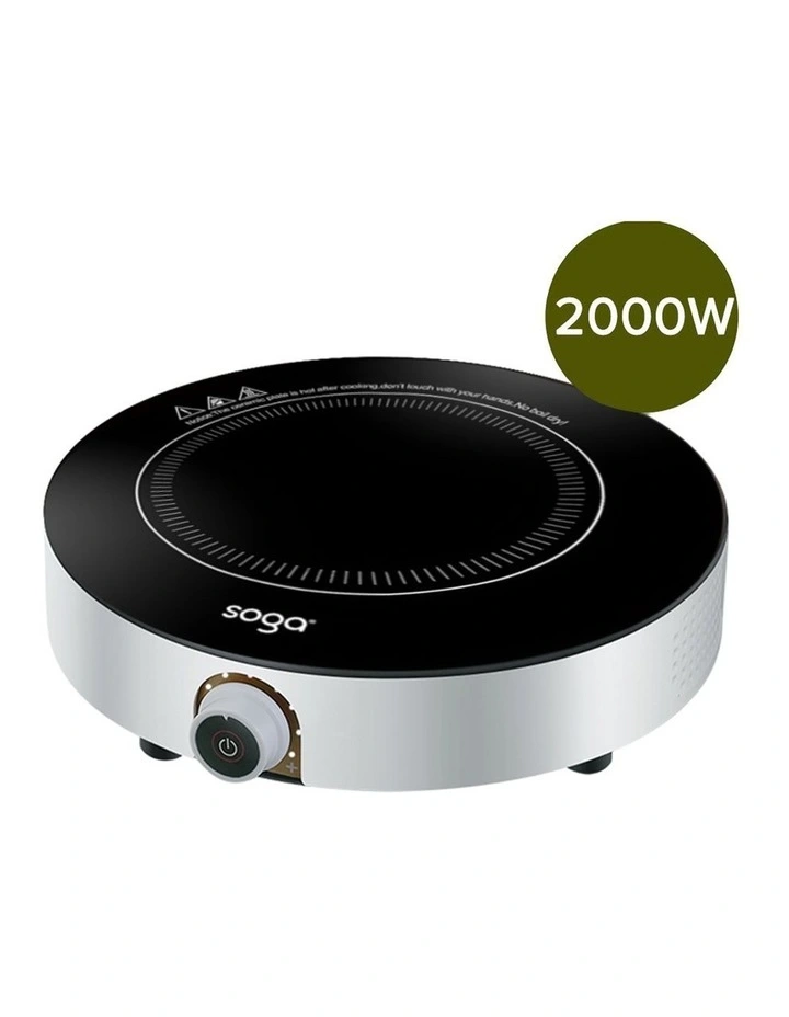 SOGA 2 Pack 26cm Portable Induction Cooktops image 6