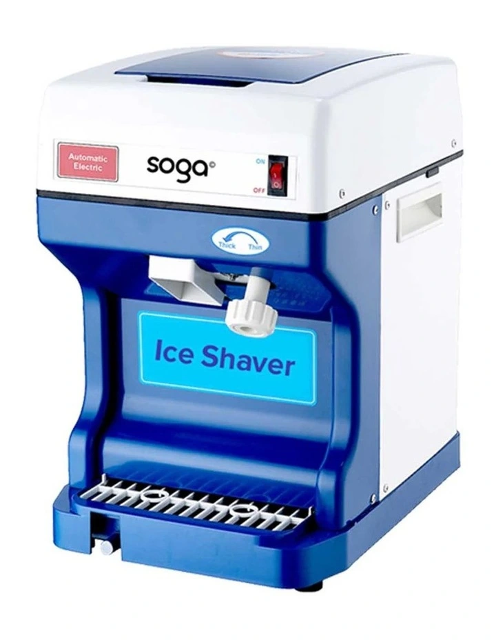 SOGA 250W Commercial Electric Ice Shaver - 120kg/h image 1