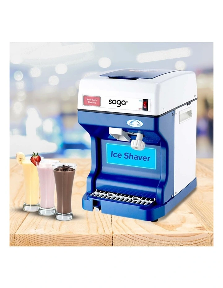 SOGA 250W Commercial Electric Ice Shaver - 120kg/h image 3