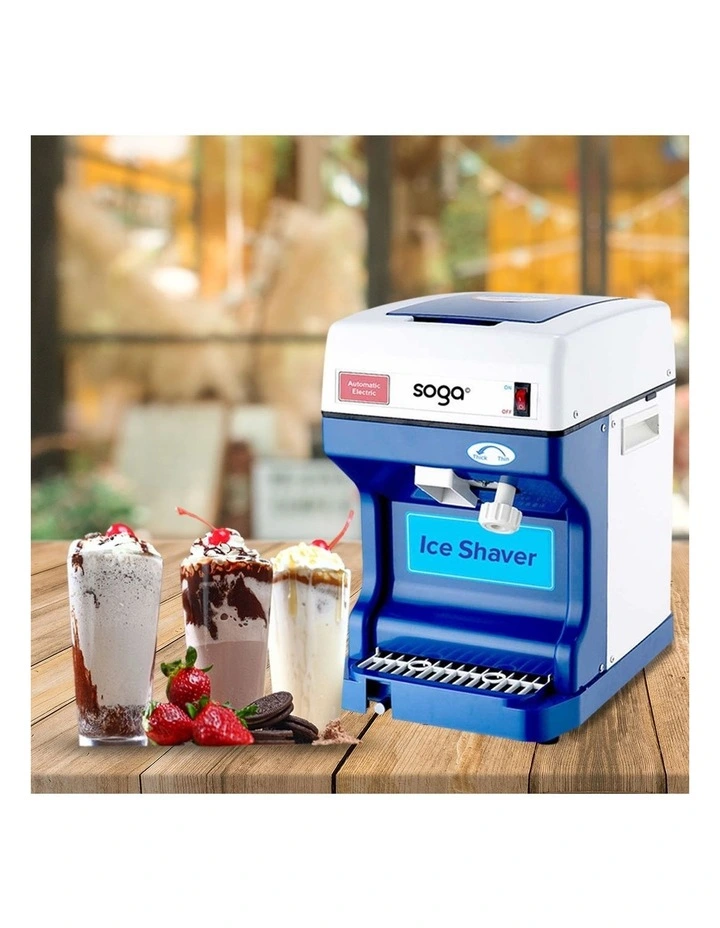 SOGA 250W Commercial Electric Ice Shaver - 120kg/h image 4