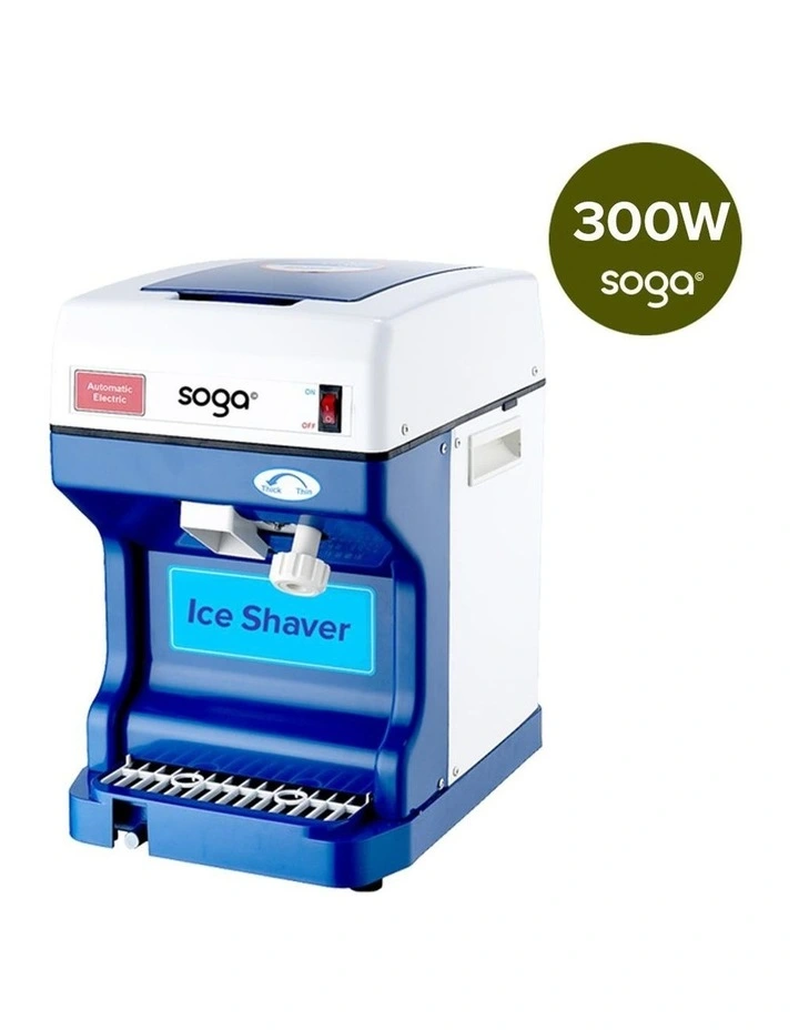 SOGA 250W Commercial Electric Ice Shaver - 120kg/h image 6