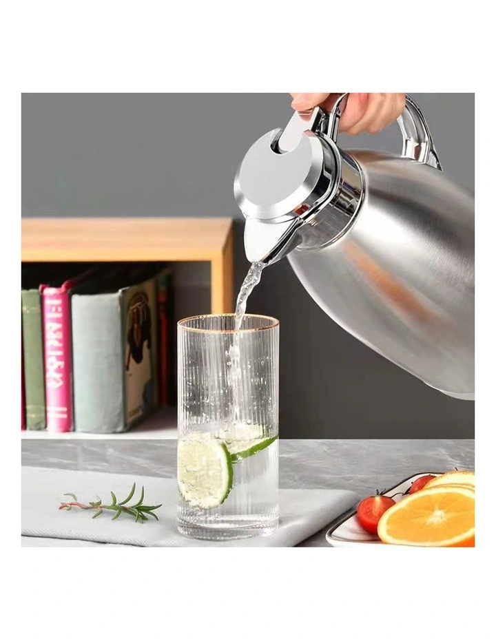 SOGA 2 Pack 1.8L Stainless Steel Insulated Water Jugs - Silver image 3