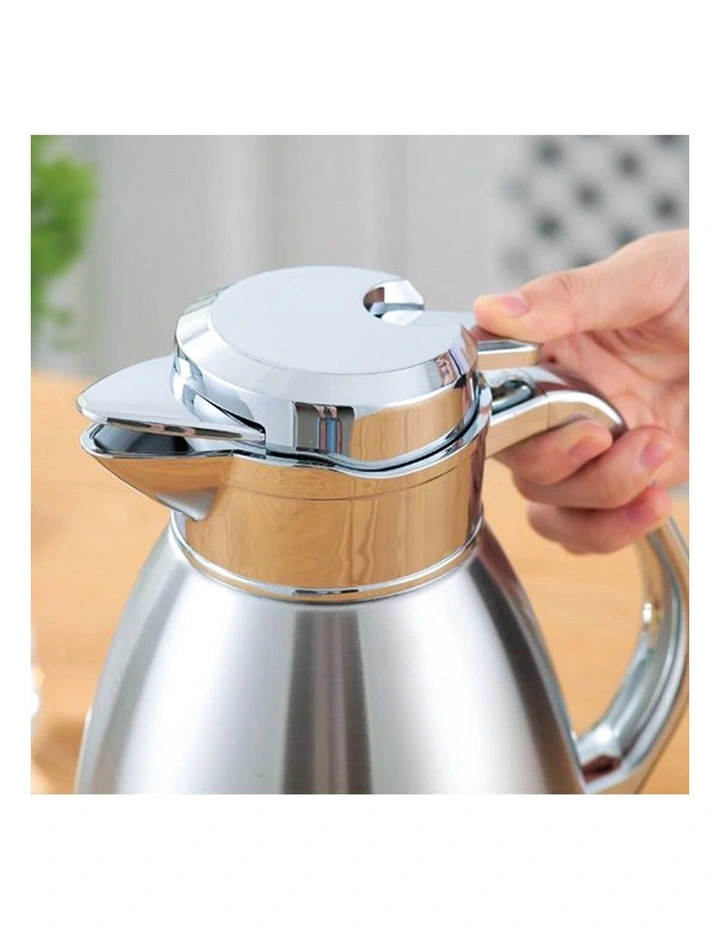 SOGA 2 Pack 1.8L Stainless Steel Insulated Water Jugs - Silver image 4