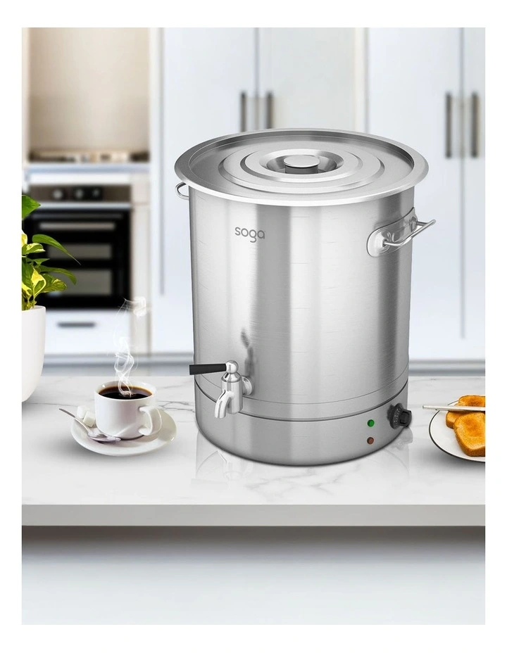SOGA 2 Pack 21L 2200W Stainless Steel Commercial Hot Water Urns image 4