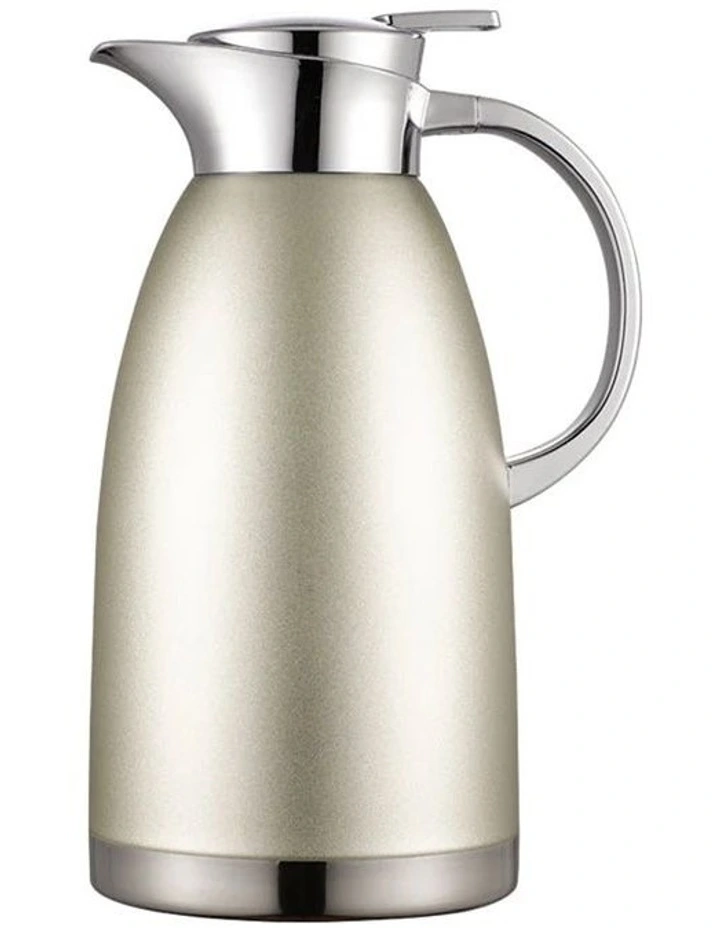 SOGA 1.8L Double-Wall Stainless Steel Vacuum Flask - Silver image 1