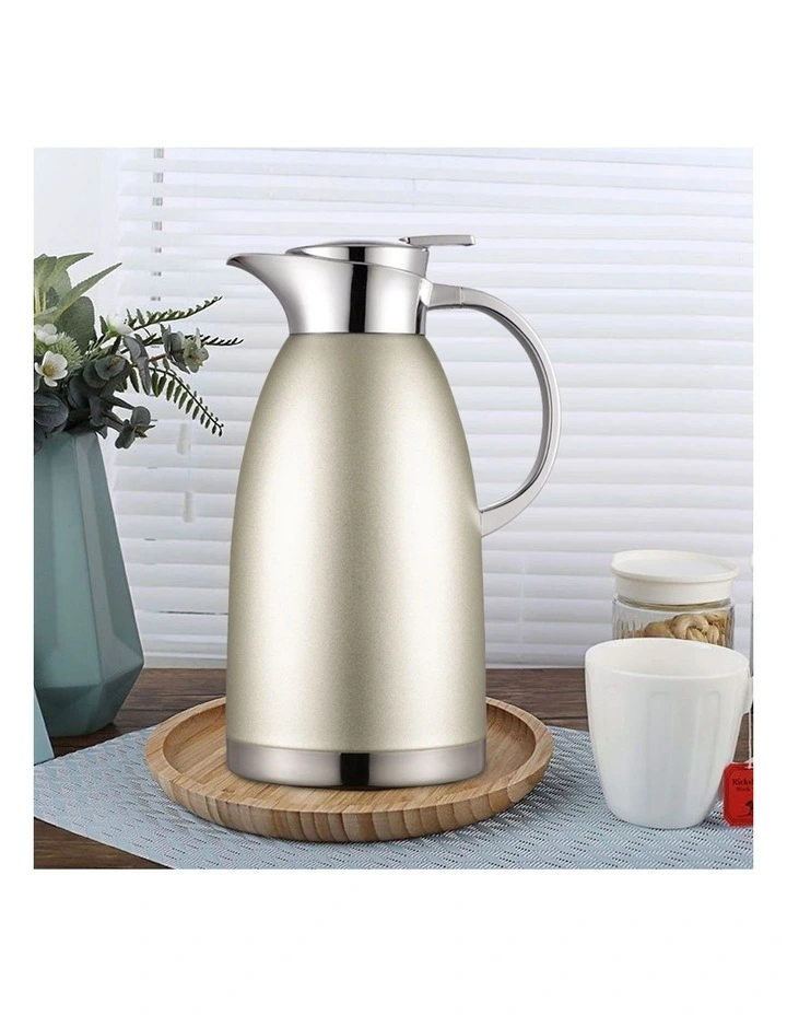 SOGA 1.8L Double-Wall Stainless Steel Vacuum Flask - Silver image 2
