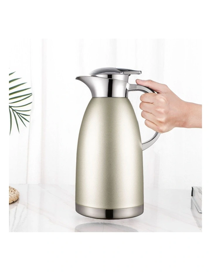 SOGA 1.8L Double-Wall Stainless Steel Vacuum Flask - Silver image 3