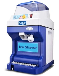 SOGA 300W Commercial Electric Ice Shaver - 180kg/h