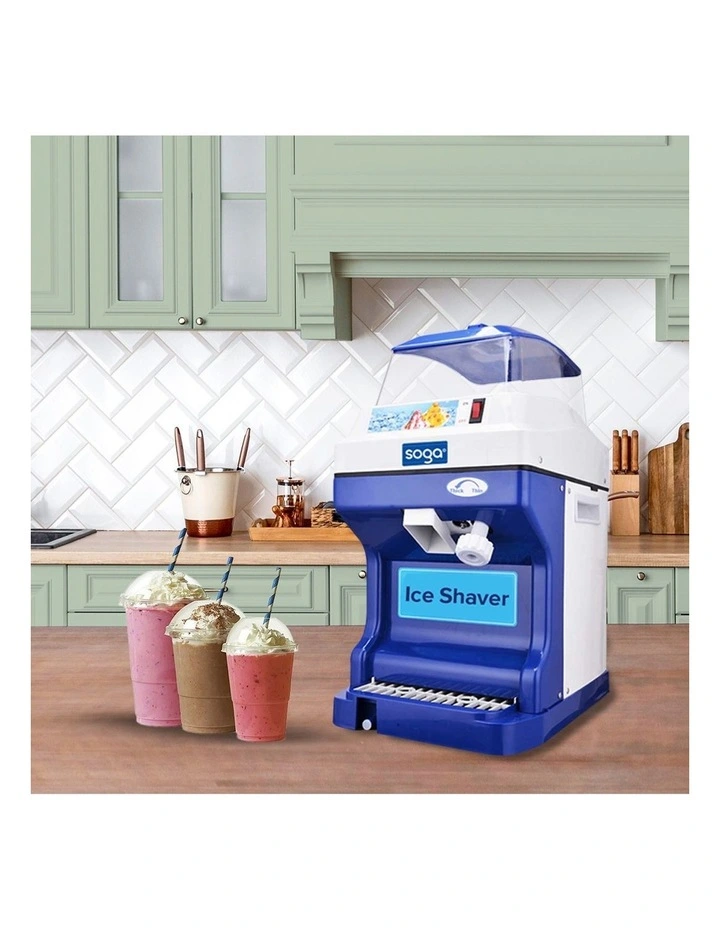 SOGA 300W Commercial Electric Ice Shaver - 180kg/h image 5