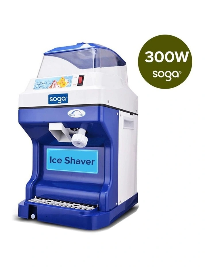 SOGA 300W Commercial Electric Ice Shaver - 180kg/h image 6