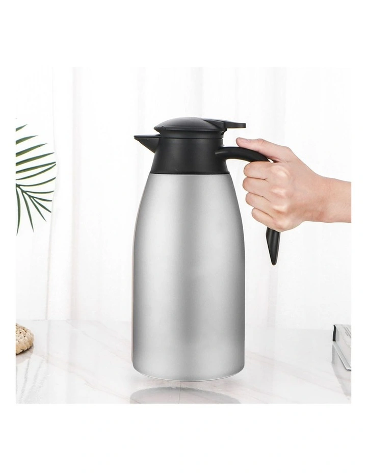 SOGA 2 Pack 1.5L 3-Layer Stainless Steel Vacuum Flasks - Silver image 4
