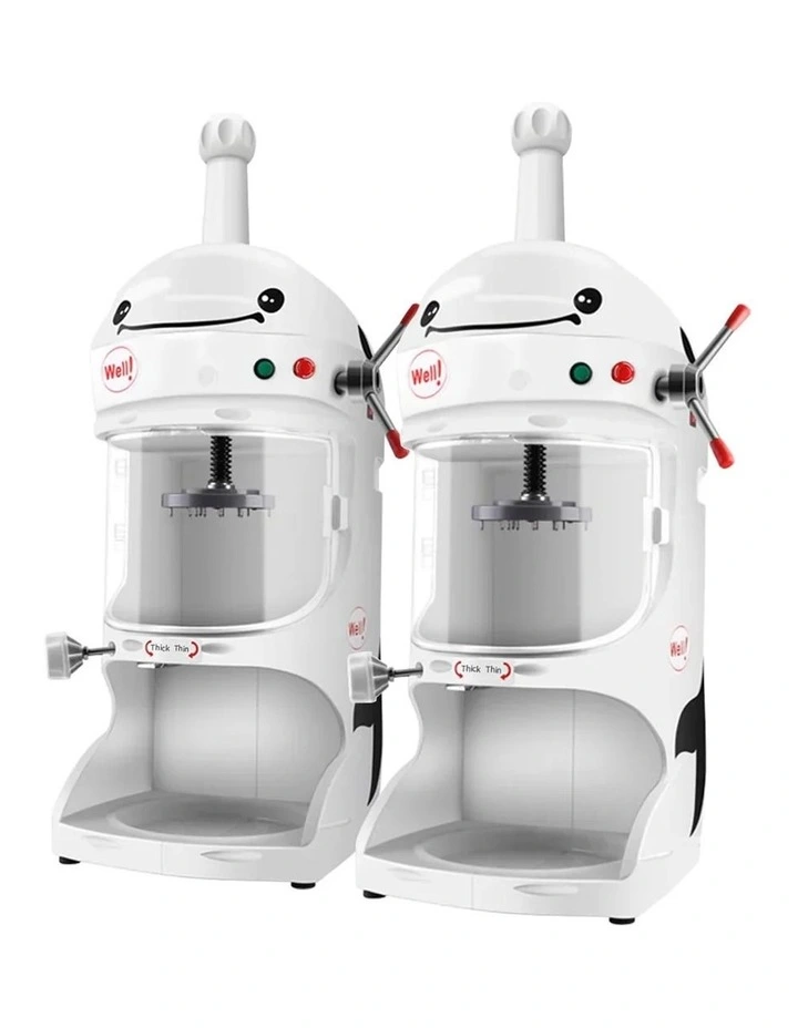 SOGA 2 Pack 350W Automatic Commercial Ice Shavers - 90kg/h image 1