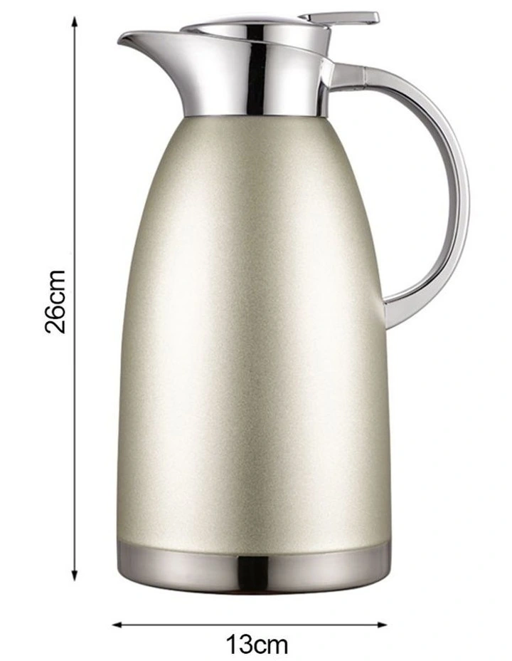 SOGA 2 Pack 1.8L Double-Wall Stainless Steel Vacuum Flasks - Silver image 5