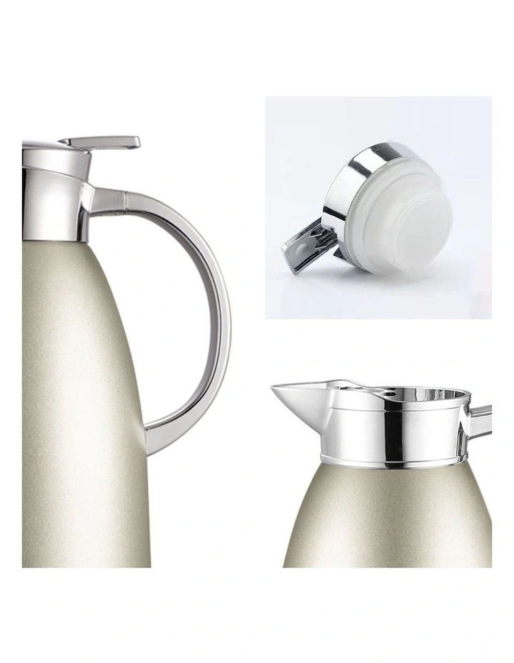 SOGA 2 Pack 1.8L Double-Wall Stainless Steel Vacuum Flasks - Silver image 7