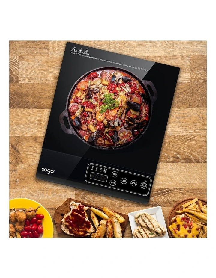 SOGA 2 Pack 35.5cm Portable Induction Cooktops image 3