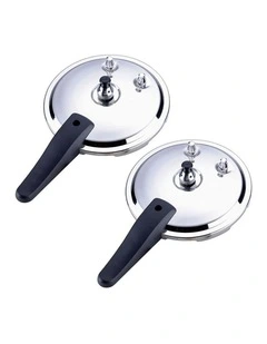 SOGA 2X Stainless Steel Pressure Cooker 4L Lid Replacement Spare Parts