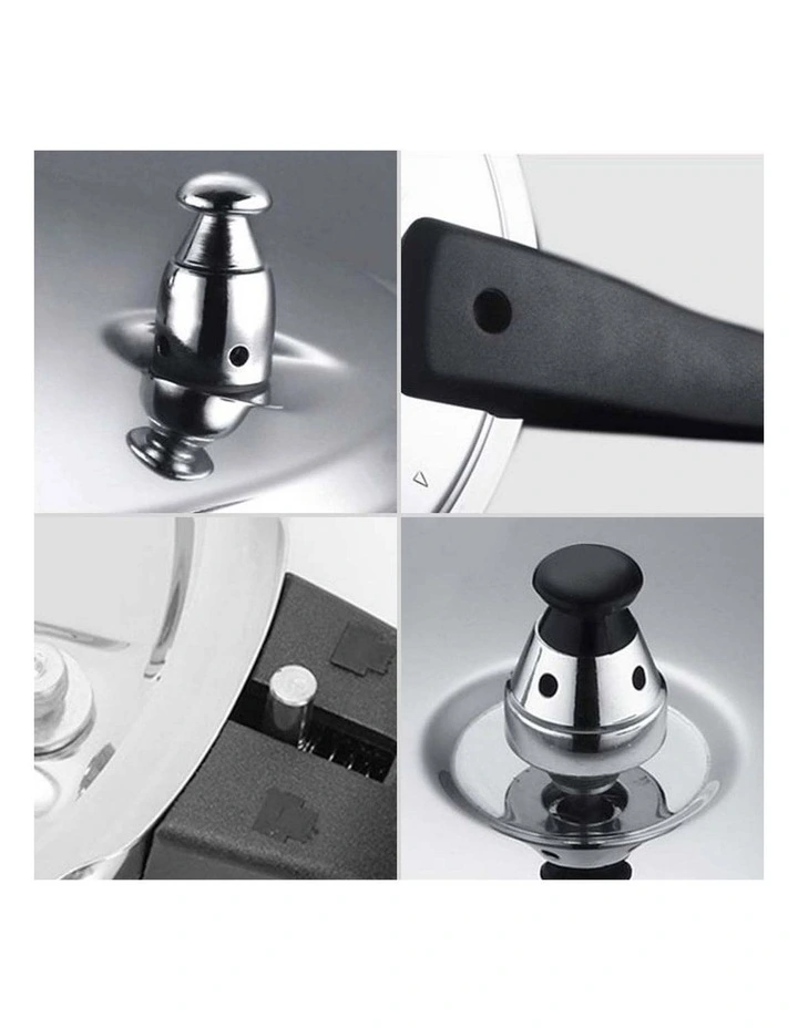 SOGA 2X Stainless Steel Pressure Cooker 4L Lid Replacement Spare Parts image 6