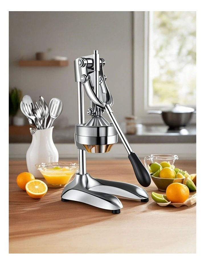 SOGA 2X Stainless Steel Manual Citrus Juicer Hand Press Juice Extractor image 3
