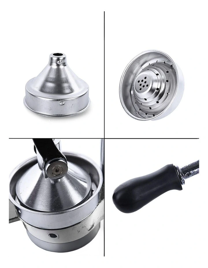 SOGA 2 Pack Commercial Cast Iron Manual Citrus Juicers - Grey image 6