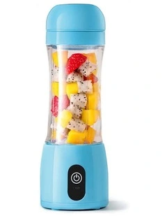 SOGA 380ml USB Rechargeable Mini Juicer - Blue