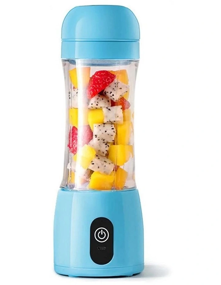 SOGA 380ml USB Rechargeable Mini Juicer - Blue image 1