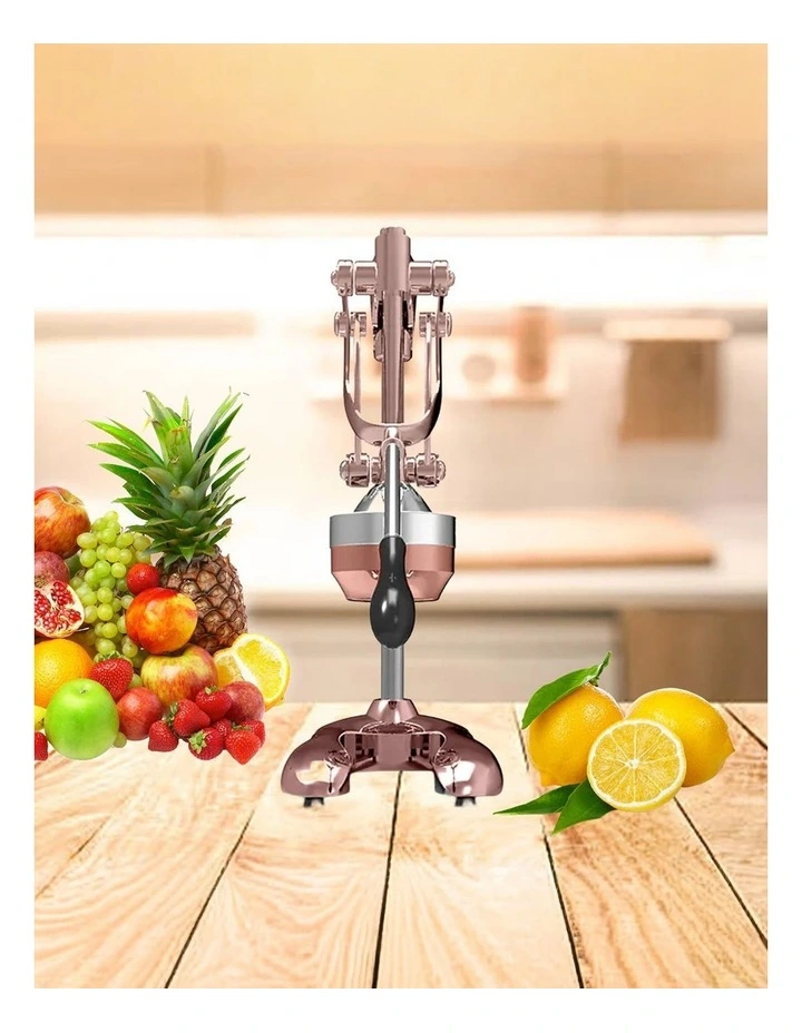 SOGA 2 Pack Stainless Steel Manual Citrus Juicers - Gold image 2