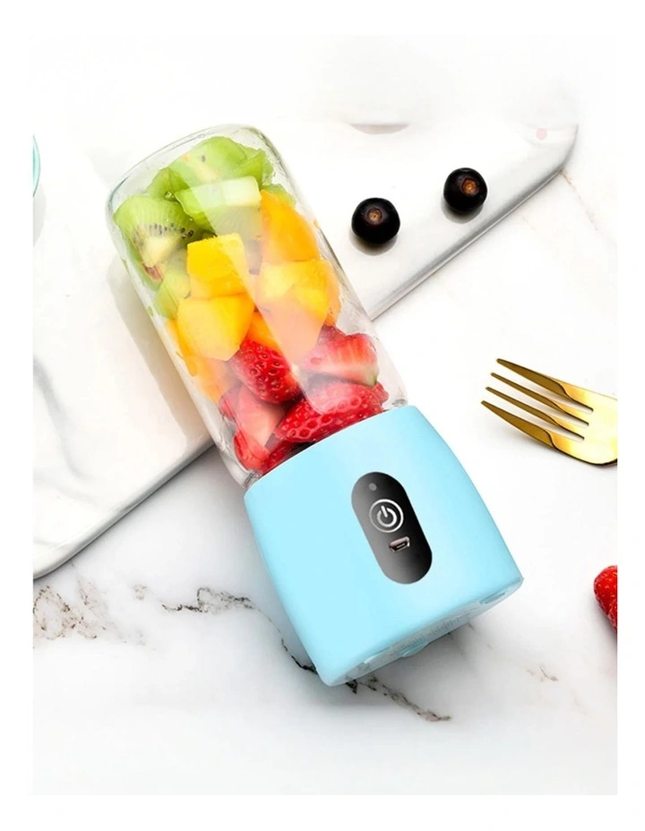 SOGA USB Rechargeable Mini Juicer - Blue image 3