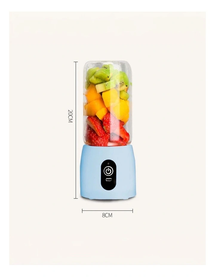 SOGA USB Rechargeable Mini Juicer - Blue image 5
