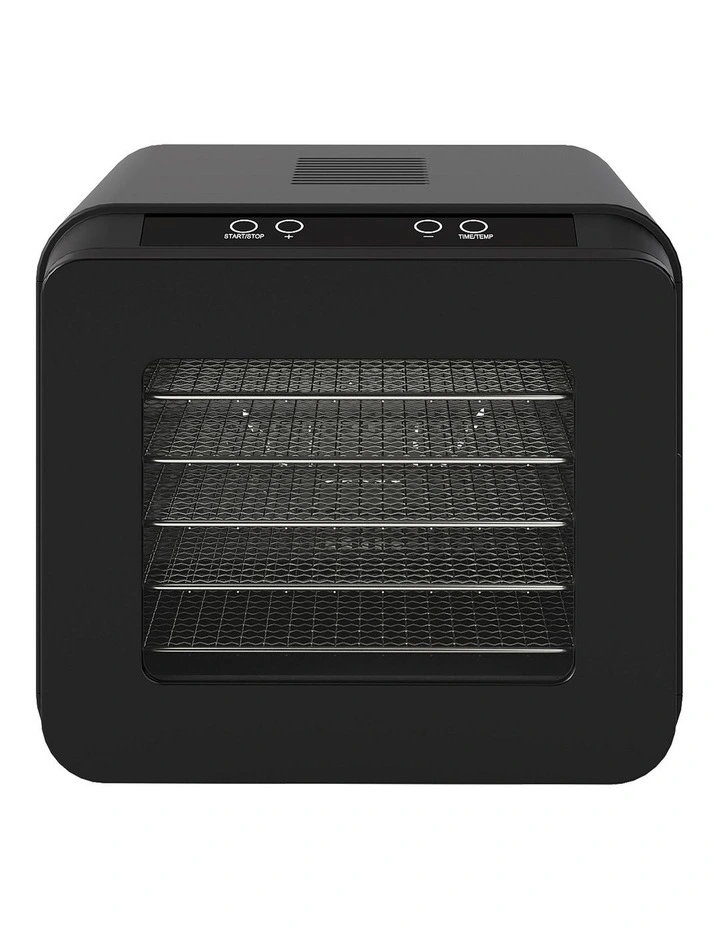 Spector 6-Tray Food Dehydrator Fruit Pet Jerky Dryer Black image 2