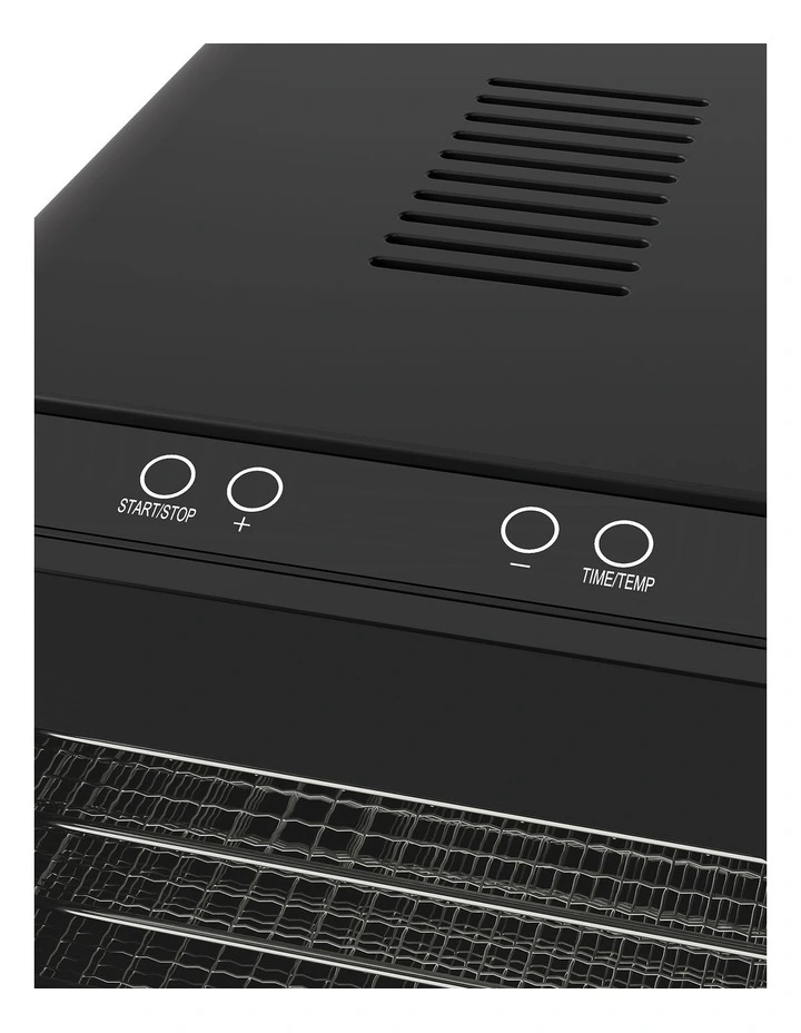 Spector 6-Tray Food Dehydrator Fruit Pet Jerky Dryer Black image 4