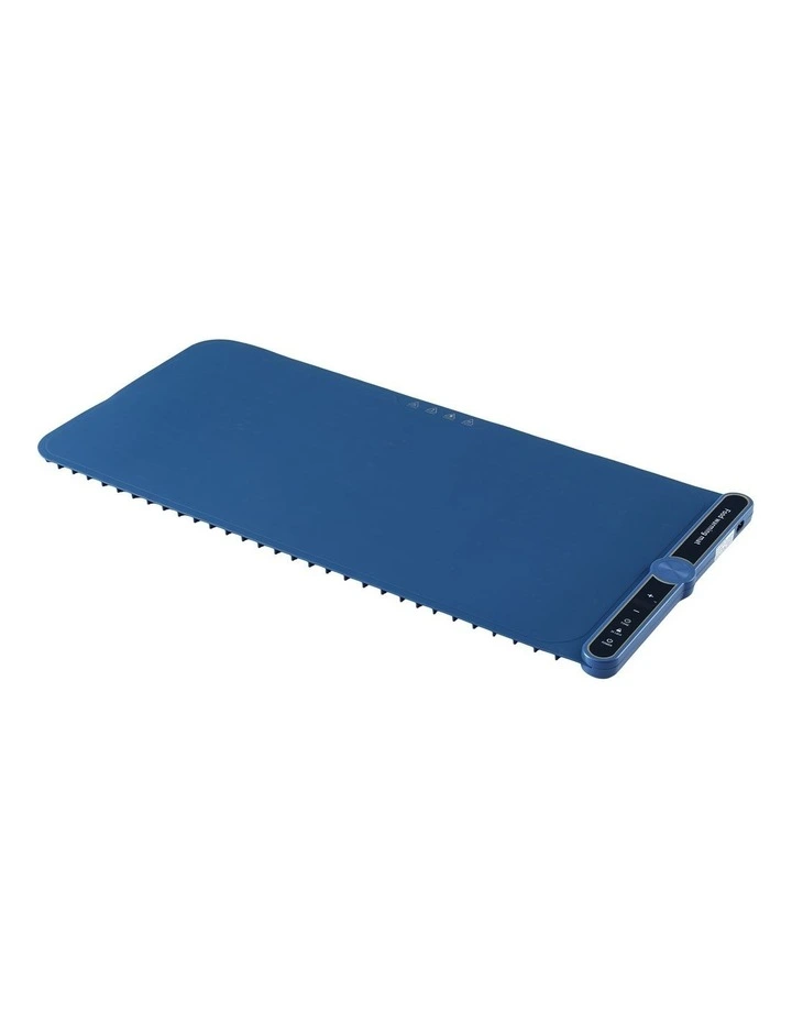 Devanti Food Warming Mat 80cm Electric Food Warmer Roll Up Buffet Tray Blue image 1