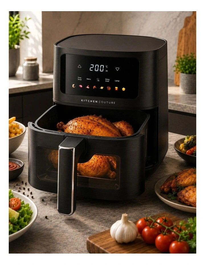Kitchen Couture 4.5L Clear View Colour Touch Air Fryer image 3