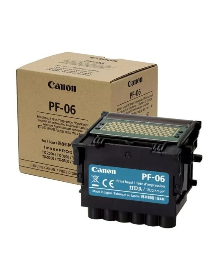 Canon PF-06 Print Head For Canon TX TM & Series - Black image 1