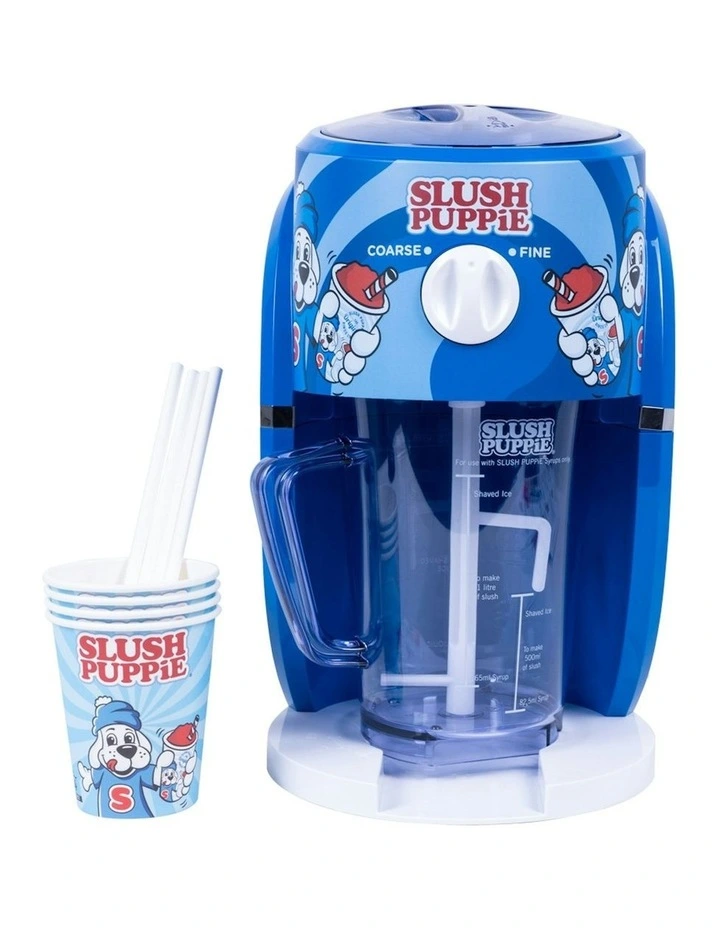 Slush Puppie Snow Cone & Slushy Drink Maker (4pc Set) image 2