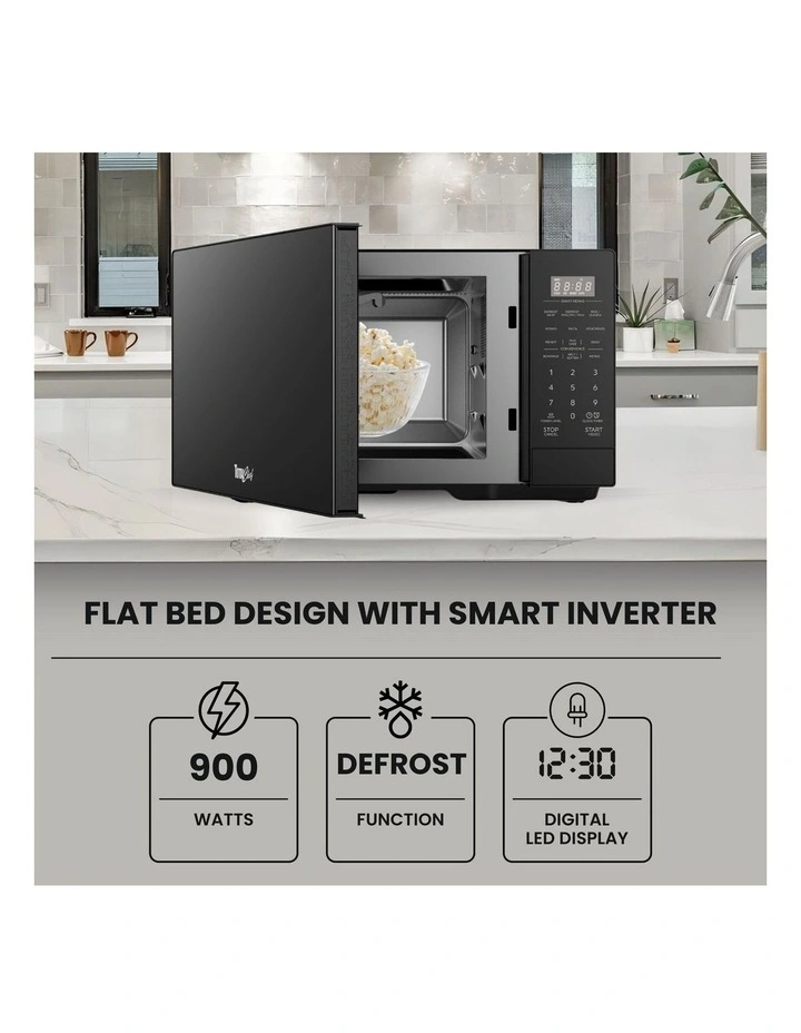 Total Chef Microwave Flat Bed 26lit Black AU image 3