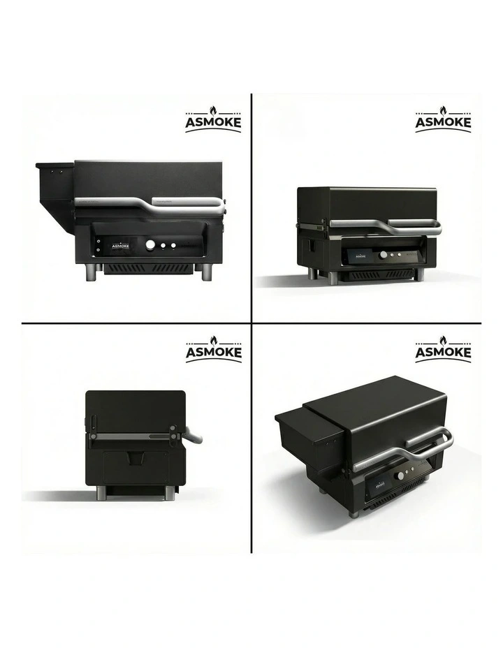 ASMOKE Essential Portable Wood Pellet Grill and Smart Smoker with Built-in image 7