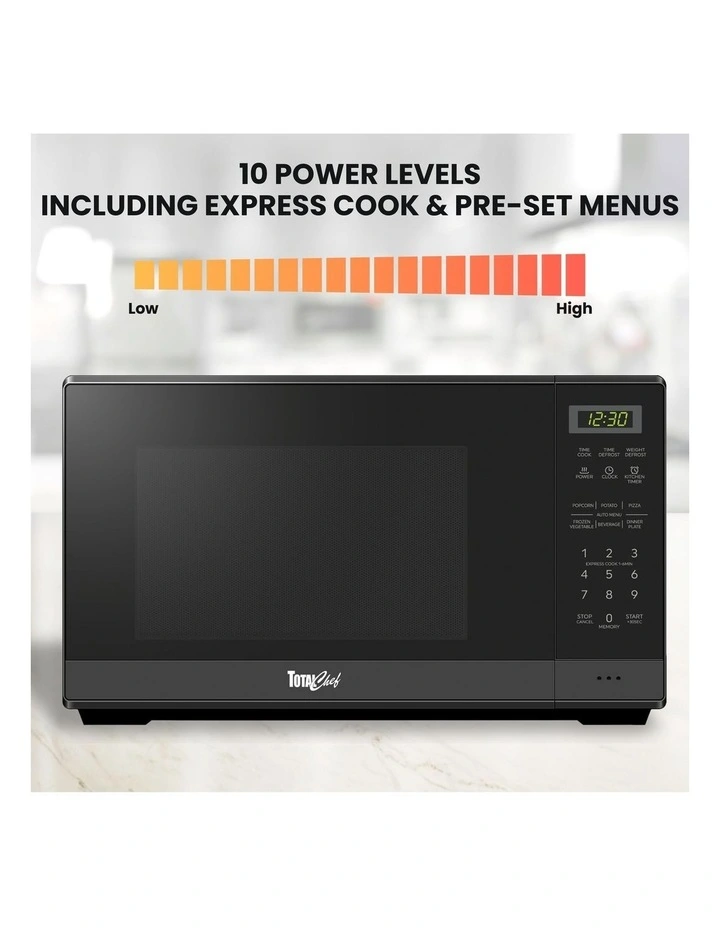 Total Chef Microwave 20 lit Black AU image 5