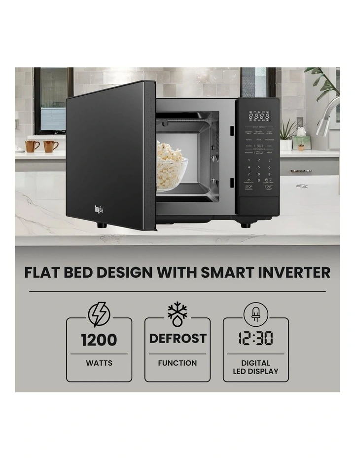 Total Chef Microwave Flat Bed 32 lit Black AU image 4