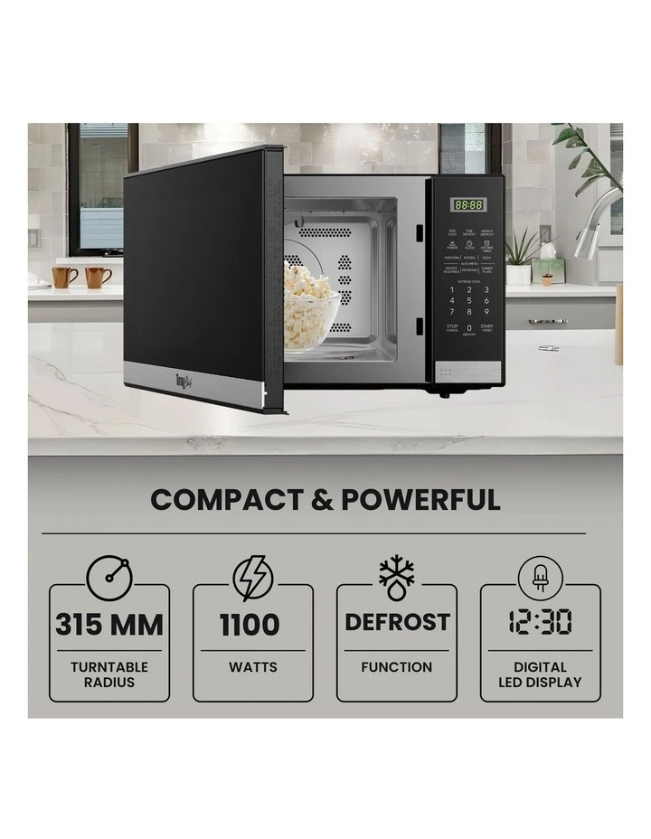 Total Chef Microwave 34 lit Black AU image 3