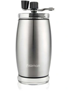 Fissman ABS Body Stainless Steel Ceramic Manual Coffee Grinder 16cm
