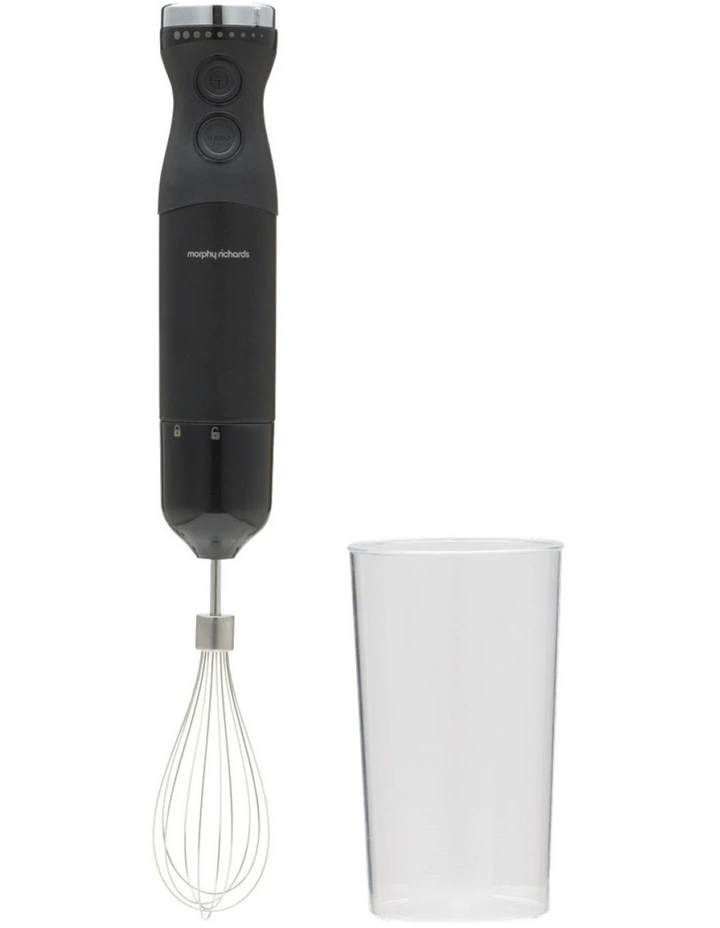 Morphy Richards 800W 3-in-1 Hand Blender Set Whisk Cup Blending Shaft image 7