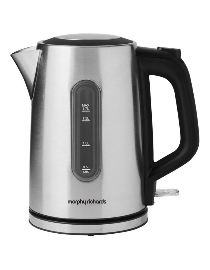 Morphy Richards Equip 1.7L Stainless Steel Electric Jug Kettle with 360d Base image 1