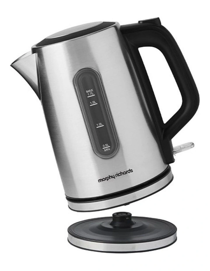 Morphy Richards Equip 1.7L Stainless Steel Electric Jug Kettle with 360d Base image 3
