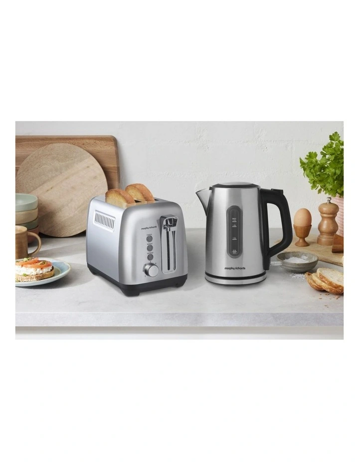 Morphy Richards Equip 1.7L Stainless Steel Electric Jug Kettle with 360d Base image 5