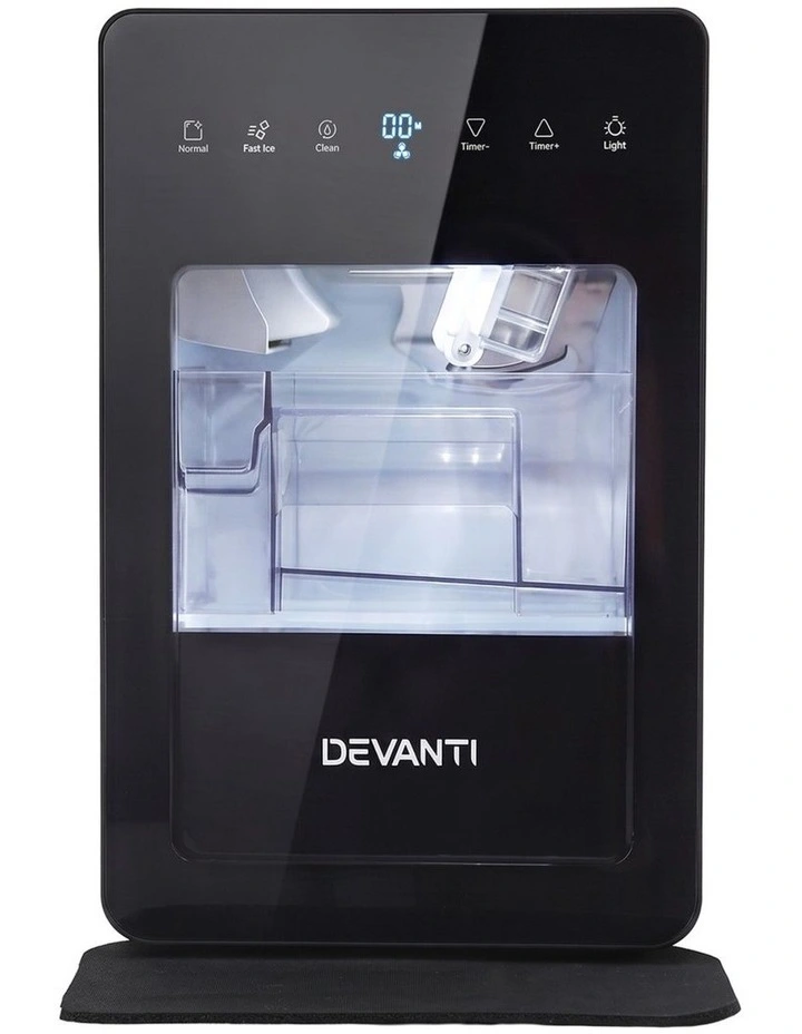 Devanti Ice Maker 5cm Large Ice Cubes Countertop Machine 150pcs/24h for Home image 3
